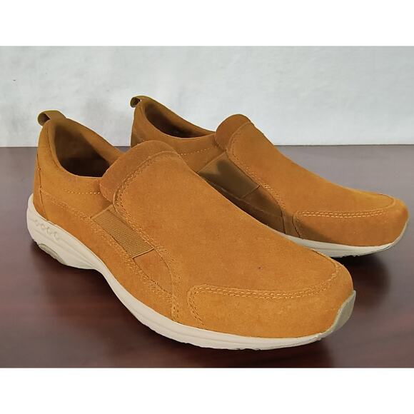 Easy Spirit Setrippe Shoes Women's Size 8M Brown Suede Leather Slip On Comfort - Picture 14 of 14